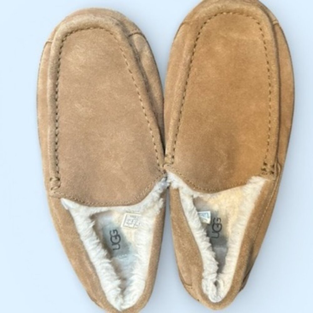 NWOT UGG Ascot  Slipper Size 7 US Men EU 40 (WOMEN SIZE 8.5/9)- Chestnut